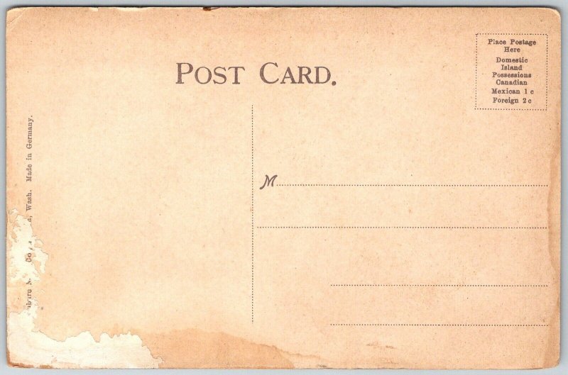 Auburn Washington c1910 Postcard Methodist Church