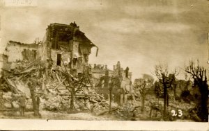 France - Longwy, WWI. Destruction (Military)   *RPPC