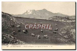 Old Postcard The Dauphine Emparis plateau and Signal Gauleon