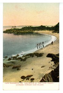 ME - Cape Elizabeth. The Beach at Cape Casino