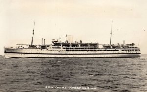 Dunera British India Ship Real Photo Postcard & Ephemera
