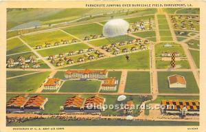 Parachute Jumping over Barksdale Field Shreveport, Louisiana, LA, USA Misc Sp...