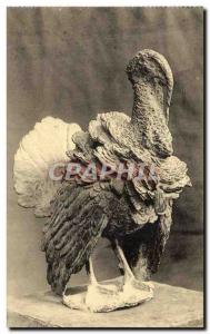 Postcard Old Antwerp Exhibition 1930 Giambologna bronze turkey