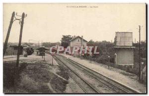 Bourg la Reine Postcard Old Train Station (train)