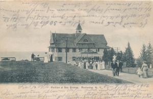 Rochester, New York - Pavilion at Sea Breeze Park - pm 1906 - UDB