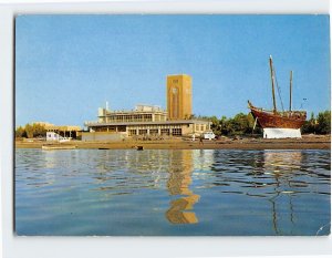 Postcard Shuwaikh Clock Tower View from Sea Kuwait