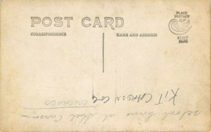 LPS70 Kit Carson Colorado School House Postcard RPPC