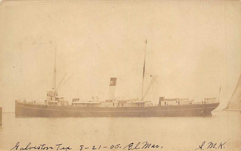 El Mar Ship Postal Used Unknown 