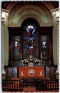 Postcard - The Altar and East Window, Cathedral of the Holy Trinity - Canada