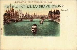 CPA AK PARIS EXPO 1900 Vue du Pont Alexandre (576000)