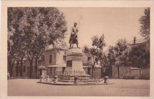 Algeria Boufarik Statue du Sergent Blandan