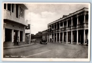 Beira Sofala Mozambique Postcard Casa Paladium c1930's Unposted RPPC Photo