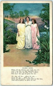 M-32139 Glory Song with Women Singing Art Print