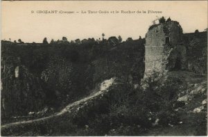 CPA CROZANT La Tour Colin et le Rocher de la Fileuse (1144165)