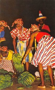 Native Girls doing Banana Dance Jamaica Unused 