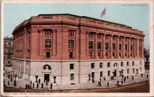 Post Office Los Angeles California Vintage Postcard C063