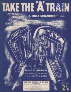 Take The A Train Billy Strayhorn Duke Ellington Sheet Music