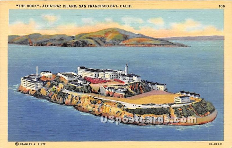 The Rock, Alcatraz Island - San Francisco Bay, CA