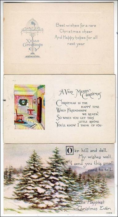 Greeting - 3 - Christmas Cards