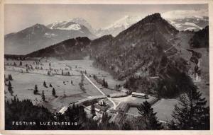 Switzerland Festung Luziensteig Real Photo Antique Postcard J66415
