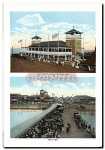 Old Postcard The Tivoli Dance Pavilion House From the Pier Wesley Wesley Harbor