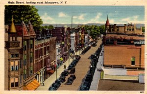 Johnstown, New York - Downtown on Main Street - in 1957