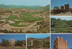 Views Of The Assir Asir Region South West Saudi Arabia Arabic Postcard