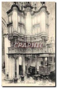 Old Postcard Organ Saint Bertrand de Comminges cathedral Organs