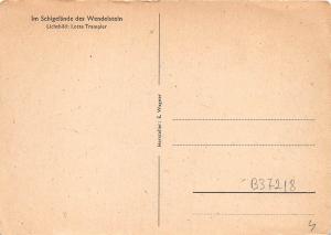 B37218 Im Schigelande des Wendelstein Lichtbild lotte Trampler   germany