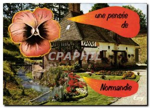 Modern Postcard Normandy Picturesque