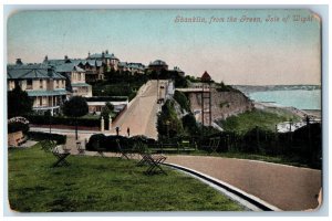 Shanklin Isle of Wight Postcard From Green Isle of Wight c1910 Unposted