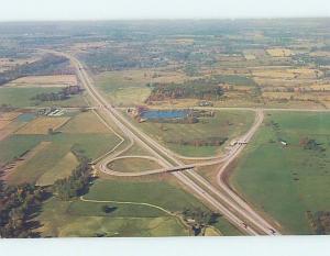 Pre-1980 AERIAL VIEW La Porte Indiana IN AD0142