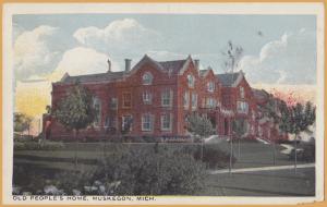 Muskegon, Mich., Old People's Home - 1921