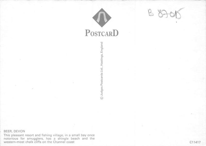 B87015 fore street beer devon car voiture   uk