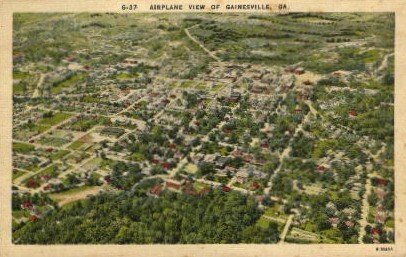 Airplane View - Gainesville, Georgia GA