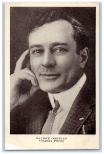 c1910's Maurice Costello Actor Theater Vaudeville Advertising Antique Postcard