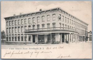 HORNELLSVILLE NY OSBORNE HOUSE 1906 UNDIVIDED ANTIQUE POSTCARD