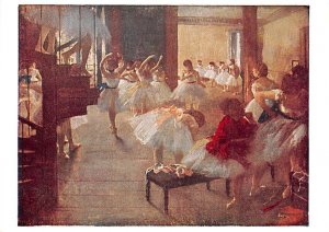 Edgar Degas   Dancing School 