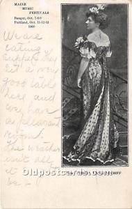 Mme Fried a Langendorff Theater Actor / Actress 1909 