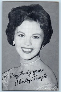 Pretty Woman Arcade Card Shirley Temple Curly Hair Former Chief of Protocol USA
