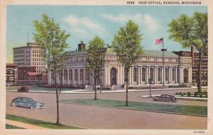 Wisconsin Kenosha Post Office Curteich