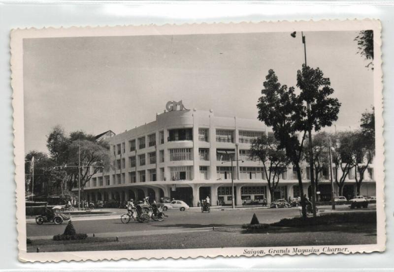 indochina, SAIGON, Grands Magasins Charner, Department Store (1956) RPPC