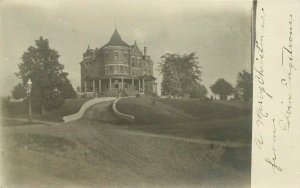 Boone Iowa C-1910 RPPC Photo Postcard Eleanor Moore Hospital 10421