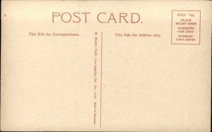 Oakland CA Key Route Ferry Pier Train Cars c1910 Postcard 