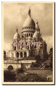 Old Postcard Paris Sacre Coeur Basilica