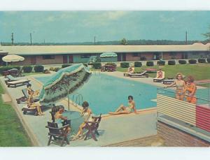 Unused Pre-1980 MOTEL SCENE Lumberton North Carolina NC HJ8994