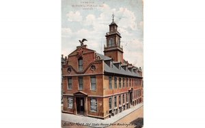 Old State House from Washington St. in Boston, Massachusetts