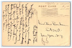 1936 Mill Yard Lane Rockport Massachusetts MA Posted Vintage Postcard
