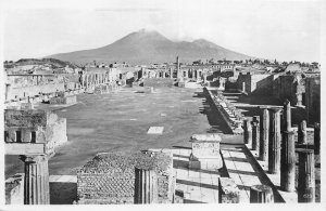 Lot 80 Pompei and Vesuvius napoli naples italy real photo