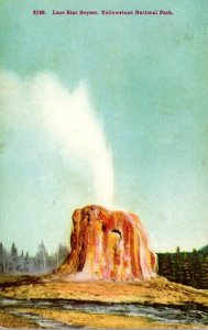 Yellowstone National Park Lone Star Geyser